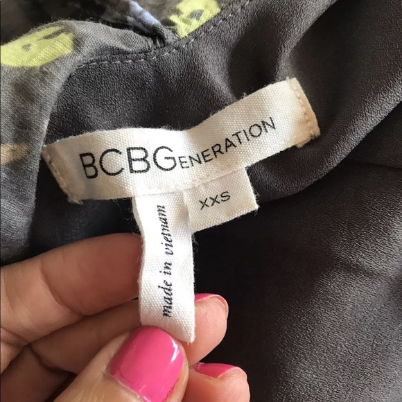 BCBGeneration Ruffle Neckline Dress - Picture 6 of 8